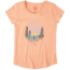 Life Is Good Landscape Smiling Smooth Tee, Fresh Coral, Small, 53179-S