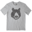 Life Is Good Outdoor Bear Smooth Tee Mens, Heather Gray, Large, 53672-L