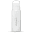 LifeStraw Go Series Stainless Steel 24 Oz Water Bottle w/Filter, White, 24oz, LGV42SWHWW