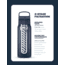 LifeStraw Go Stainless Steel 24 Oz Water Bottle w/Filter, Aegean Sea, 24oz, LGV42SASWW