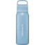 LifeStraw Go Stainless Steel 24 Oz Water Bottle w/Filter, Icelandic Blue, 24oz, LGV42SBLWW