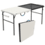 Lifetime Products 5-ft Fold-in-Half Camping Table, White, 280875