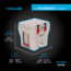 Lifetime Products 5-Gallon Multi-Purpose Water Cooler, Khaki/Red, 91230