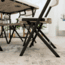 Lifetime Products 37-Inch Fold-In-Half Table and 4 Chairs Set