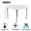 Lifetime Products 37 inch Square Commercial Grade Table