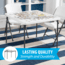 Lifetime Products 37 inch Square Commercial Grade Table
