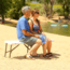 Lifetime Products 5-Foot Fold-In-Half Light Commercial Bench