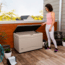 Lifetime Products 80 Gallon Outdoor Storage Deck Box