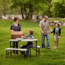 Lifetime Products Folding Picnic Table with Benches