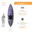 Lifetime Products Oracle 103 Sit-On-Top Kayak