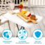 Lifetime Products Light Commercial 26-Inch Personal Table, White, 80251