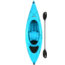 Lifetime Products Payette 98 Sit-In Kayak w/Paddle, Glacier Blue, 90692