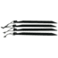 LiteFighter T-Stakes, Set of 4, Black, 11.75in x 0.75in, TB1104-BLK