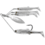 Live Target BaitBall Spinner Rig, 5/0 Hook, Pearl White/Silver, Large, 3/4oz, MNSR21LG855