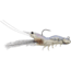Live Target Fleeing Shrimp Soft Plastic Jig, White Shrimp, 1/4oz, 2 3/4 in, SSJ70SK912