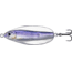 Live Target LiveTarget Erratic Shiner - Casting Spoon, 2 3/4in, 3/4oz, Silver/Violet, ESS70SK718