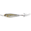 Live Target LiveTarget Flutter Shad-Jigging Spoon, 2 1/2in, 3/4oz, Silver/Bronze, FSJ60SK205