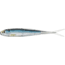Live Target Twitch Minnow Soft Jerkbaits, 4, 4.5in, Silver/Blue, SSR115S201