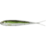 Live Target Twitch Minnow Soft Jerkbaits, 4, 4.5in, Silver/Green, SSR115S952