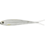Live Target Twitch Minnow Soft Jerkbaits, 4, 4.5in, Silver/Pearl, SSR115S134