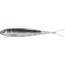 Live Target Twitch Minnow Soft Jerkbaits, 4, 4.5in, Silver/Smoke, SSR115S951