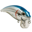 Livingston Lures Bull Nose Lure, Black Back Chrome Shad, 10505
