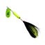 Livingston Lures EBS Spinner 100 Lure, Chartreuse black, 6374
