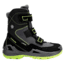 Lowa Milo GTX Hi Boot - Kids, Black/Lime, 36 EU, Medium, 6505409903-BLKLIM-M360