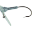 Luck E Strike Scrounger Long Bill Jighead, Unpainted, Size 2, 4 per Pack, SLB-162-4