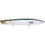 Lucky Craft Gunfish 115 Topwater Bait, 4.5ft, 3/5oz, Floating, Ghost Minnow, GF117-238GMN