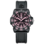 LUMINOX Navy Seal Colormark Watch, Black/Pink, 38mm A.7065