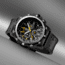 LUMINOX Recon Leader Chronograph Watch, Black/White/Yellow, 46mm A.8841.KM