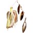Lunker Lure Gen II Hawg Caller, Three Blade Willow, Chartreuse/White, GPW65