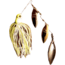 Lunker Lure Gen II Hawg Caller, Three Blade Willow, White/Charteuse, Gold, GPW87