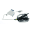 Lunker Lure JumpN Jak Buzz Bait, Black Skirt/Silver Blade, 1/2oz, 37120102