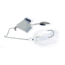 Lunker Lure JumpN Jak Buzz Bait, White Skirt/Silver Blade, 1/2oz, 37121742
