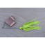 Lunker Lure Original Buzz Bait, Chartreuse Skirt/Copper Blade, 1/2oz, 4212-0668