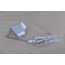 Lunker Lure Original Buzz Bait, White Skirt/Silver Blade, 1/2oz, 4212-1742