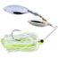 Lunker Lure Proven Winner Double Willow Blade Spinnerbait, Chartreuse White Head/Chartreuse White Skirt, 1/4oz, PW2914