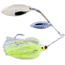 Lunker Lure Proven Winner Double Willow Blade Spinnerbait, Chartreuse White Head/Chartreuse White Skirt, 3/4oz, PW5234