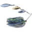 Lunker Lure Proven Winner Triple Willow Blade Spinnerbait, Sexy Shad, 1/4oz, PW124-PN3