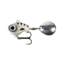 Lunkerhunt Big Eye Tail Spin Jig, Glow, 1.3in &amp; 1/2 oz, BEJ301