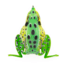 Lunkerhunt Combat Frog Bait Topwater, 1, 2.5in, Leopard, CF09