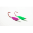 Lunkerhunt Lead Teary Jig, Fluorescent Green Glow, 1/8 oz, TJ04