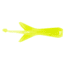 Lunkerhunt Micro Manta Bait Soft Bait, 10, 2in, Chartreuse Glow, HMMTA102