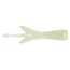 Lunkerhunt Micro Manta Bait Soft Bait, 10, 2in, Glow, HMMTA105