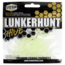 Lunkerhunt Micro Typhon Bait Tube, 10, 1.5in, Glow, MSBTUBE05