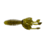Lunkerhunt Micro Typhon Bait Tube, 10, 1.5in, Green Pumpkin, MSBTUBE01