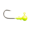 Lunkerhunt Panfish/Live Bait Ball Head Jig, Gloss Chartreuse, 1/32 oz, JPLBG102