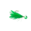 Lunkerhunt Tungsten Full Effect Jig, Fluorescent Green Glow, 1/32 oz, FEJ04